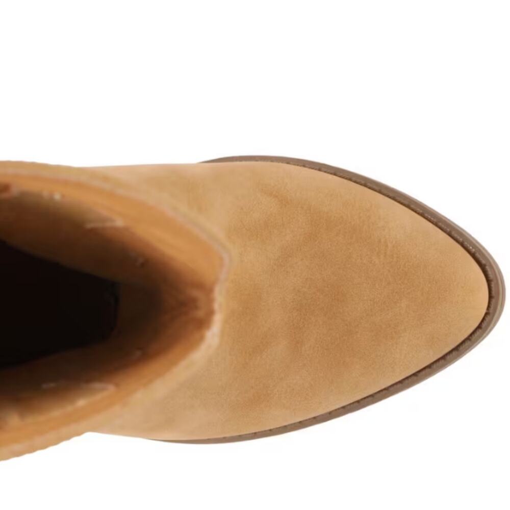 NEW Sugar Women's Tammy Perf Mid-Calf Western Boots Tan Size 7M Pointed Toe - Picture 5 of 6
